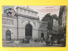 cpa de 1904 Coll. Fleury PARIS ÉCOLE POLYTECHNIQUE Marchandes de 4 Saisons