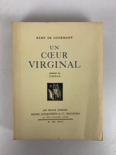 Cœur virginal rémy de - rémy,