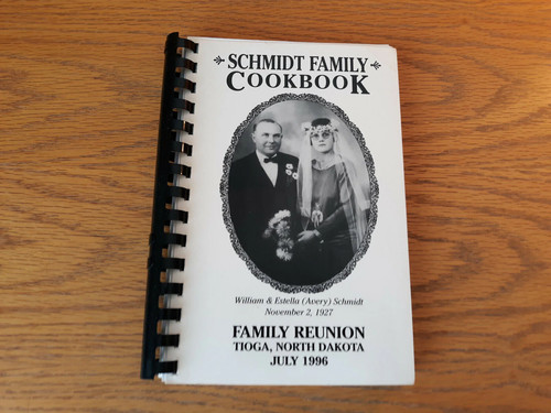 Schmidt family cookbook - family,