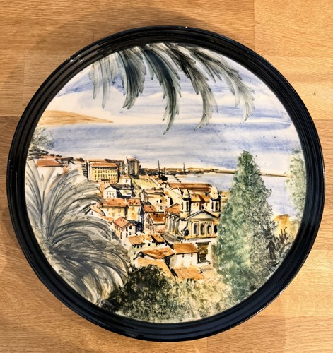 Assiette décorative murale