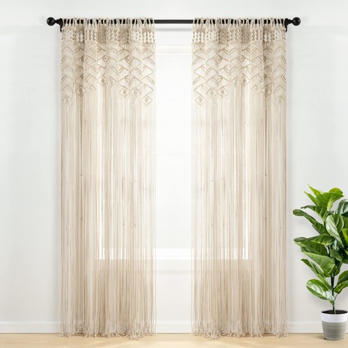 Boho macrame leaf - boho,