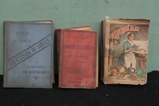 lot de 3 livres anciens de