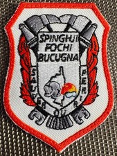 ECUSSON PATCH SAPEURS POMPIERS