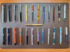 25 stylos plumes iridium point germany collection hachette neufs