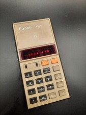 Vintage Red LED Calculator