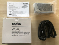 SANYO VAR-L40 Chargeur de Piles Lithium-ion Battery Charger Batterie DB-L40 NEW