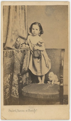 Cdv circa 1865 - circa, fille