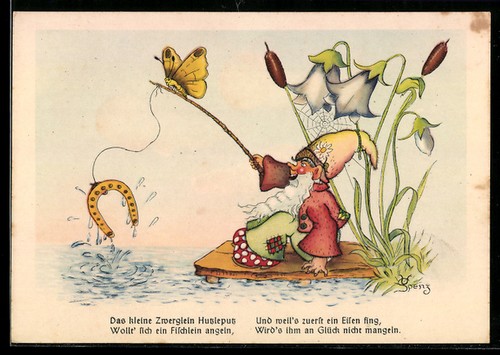 Carte postale artiste - carte, d'artiste