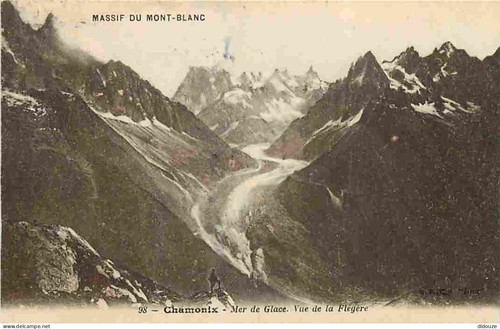 Carte postale chamonix - postale,