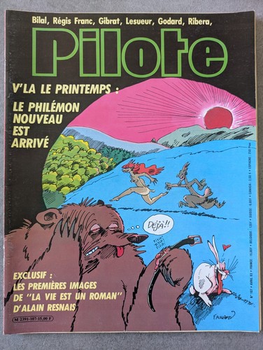 Magazine pilote mensuel 1983 - magazine,