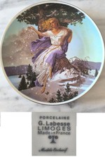 Assiette en porcelaine de