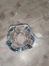 A Saisir Ancien  Cendrier en Cristal Signé Daum ‡ France  9 Centimètres 