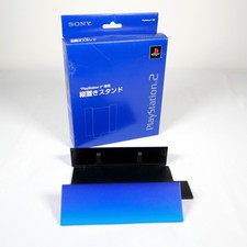 Socle Vertical Stand Sony Playstation 2 PS2 Officiel SCPH-10040 Blue Jap Japan 2