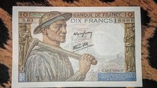Billet 10 Francs Mineur