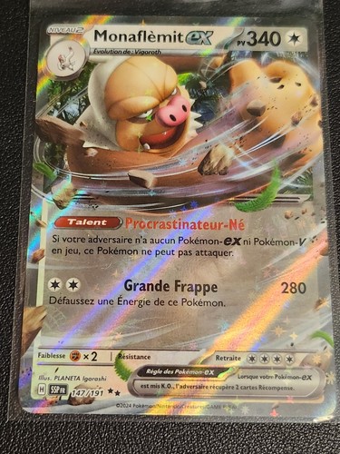Carte pokemon monaflemit - carte,