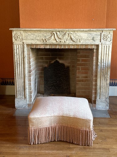 Ancien pouf
