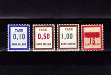 Timbres fictifs divers (dont 3 taxes) - NEUF** - années diverses cote 5€