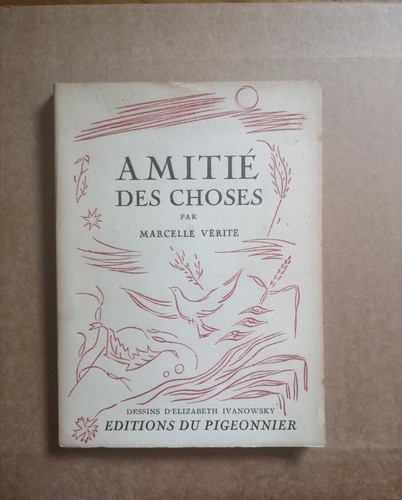 Amitié des choses marcelle - amitié,