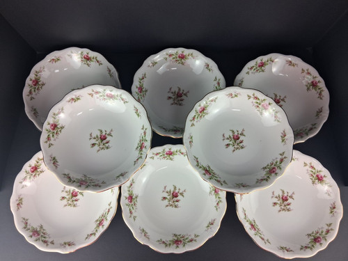 Coupe soup bowl moss rose - moss,
