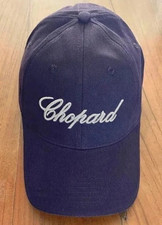 Casquette cap montre Chopard neuve (mille miglia) coton couleur bleu indigo