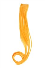 1 Clip Extension Cheveux Mèches Ondulés Orange 45cm YZF-P1C18-T1064