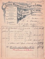 12 AVEYRON AUBIN, scieur, ECHE