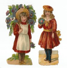 DÉCOUPIS ANCIENS GAUFRÉS