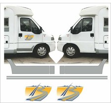 Kit décoratif de réparation avant Burstner modèle T, pour modèles de 2000 à 2006