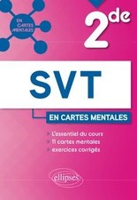 SVT - Seconde: 11 cartes mentales et exercices corrig... | Livre | état très bon