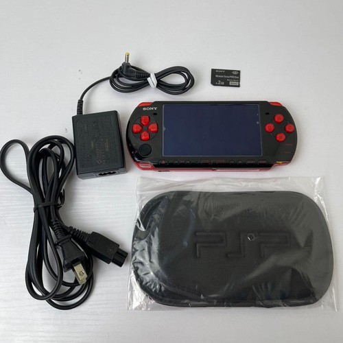 Console sony psp 3000 rouge - psp-3000,