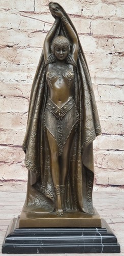 Statue bronze signée - statue, en