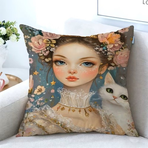 Housse coussin portrait - de,