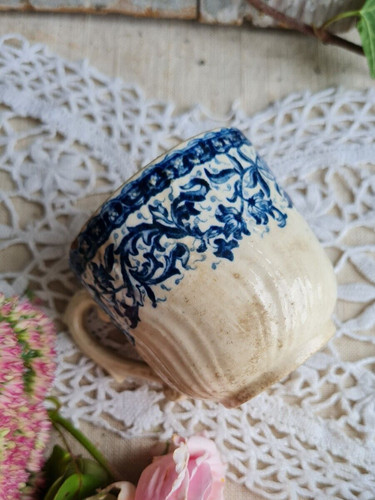 Ancienne tasse cafe terre de - ancienne,
