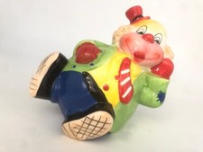 Tirelire collection clown en céramique