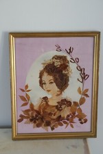 Tableau décor floral signé 