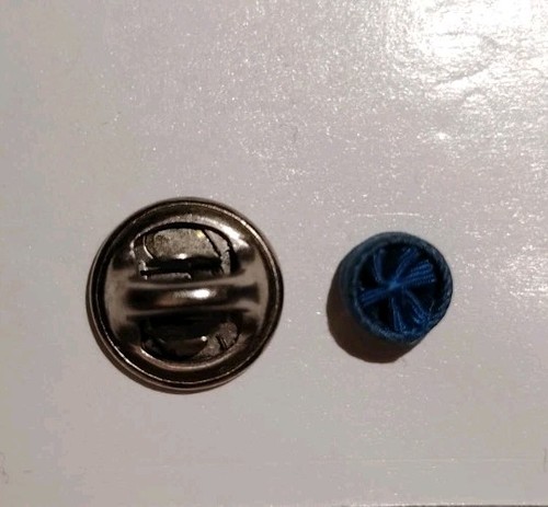 Pin rosette bleu officier de - rosette,