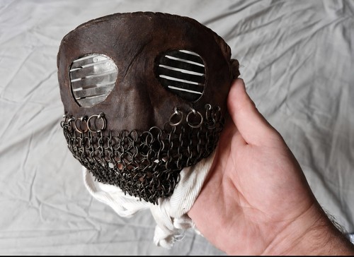 Masque loup conducteur de - loup,