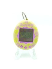 Tamagotchi Original P1/P2 white w/ pink spirals Bandai 1997 English