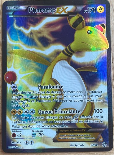 Carte pokémon pharamp - carte,