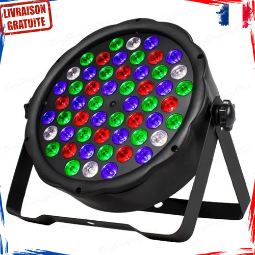 éclairage led 54x3w rgbw - led,