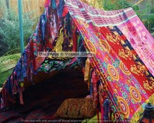 Sari indien vintage en soie