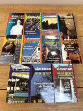 Simenon - Lot de 11 livres de poche