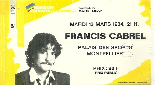 Rare ticket billet de - ticket,