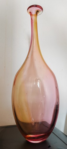 Art glass sweden grand vase - sweden,