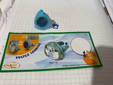 KINDER  + BPZ TR17C  TR 17 C   BAGUE TAMPON LE RENARD POLAIRE SANS L AUTOCOLLANT