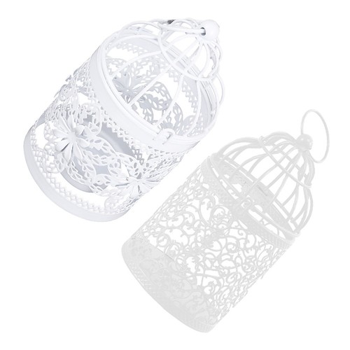 Bougeoir forme cage - de,