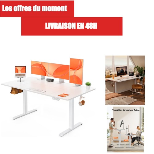 Bureau assis debout electrique - bureau,