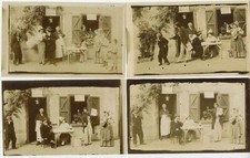 G001 LOT 4 Photo vintage Au Coucou Montmartre spectacle cabaret vers 1910/20