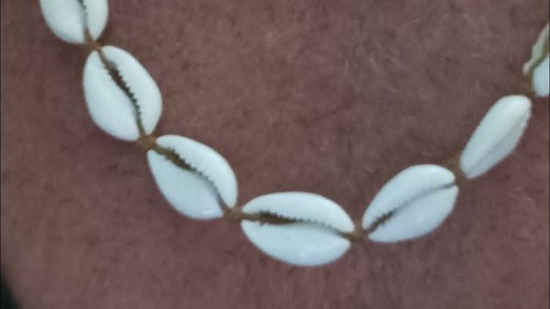 Collier coquillages fait main - coquillages,