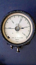 Ancienne jauge à fioul Ets D